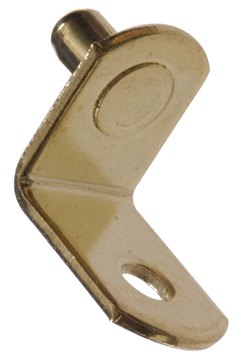 Brass Shelf Pin Metric, 1/4-in, 4-pk Q7