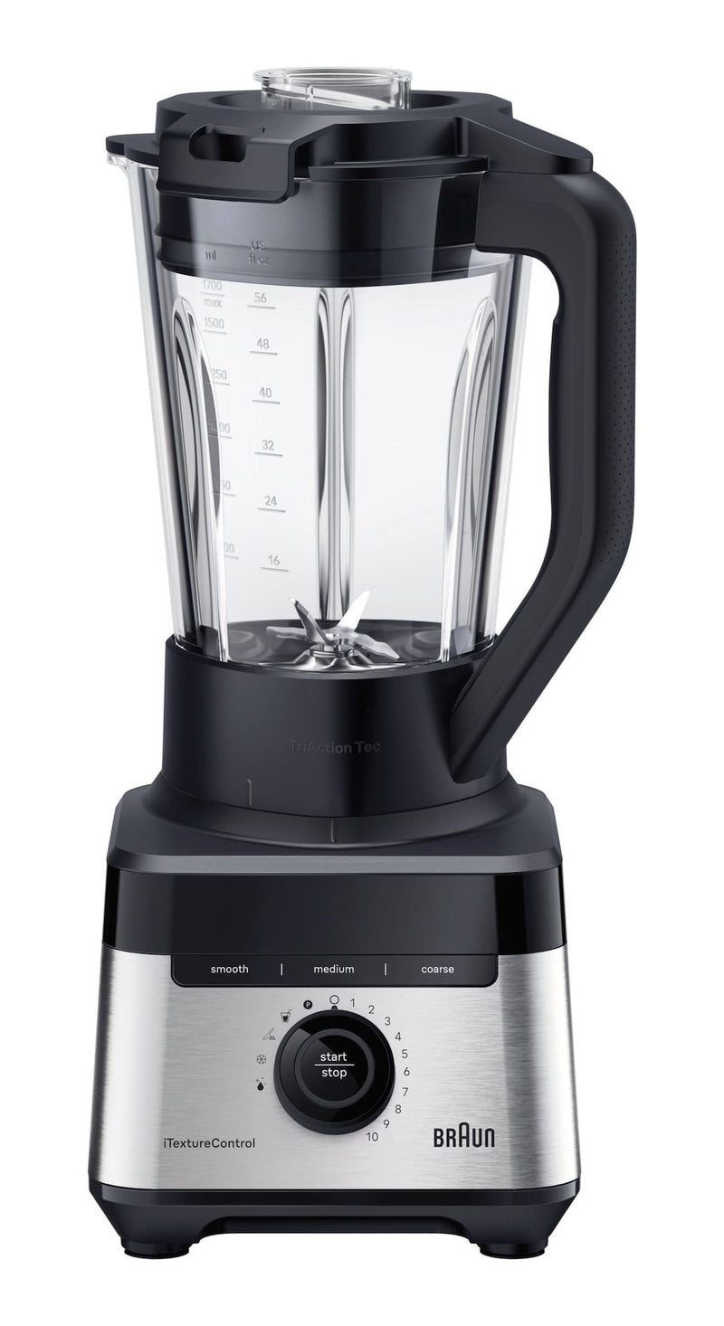 Braun 10-Speed Kitchen Jug Blender with 9 Settings & iTextureControl, 1200W, Black B5