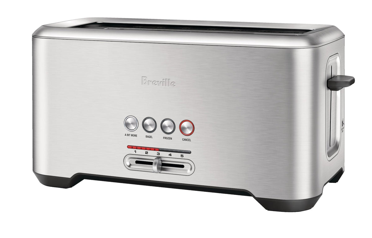 Breville ‘A Bit More’ 4-Slice Toaster, Brushed Stainless Steel