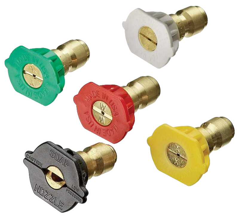 Briggs & Stratton Quick-Connect Spray Nozzle Tips Kit Compatible with 4000 PSI Gas Pressure Washer, 5-pk D3