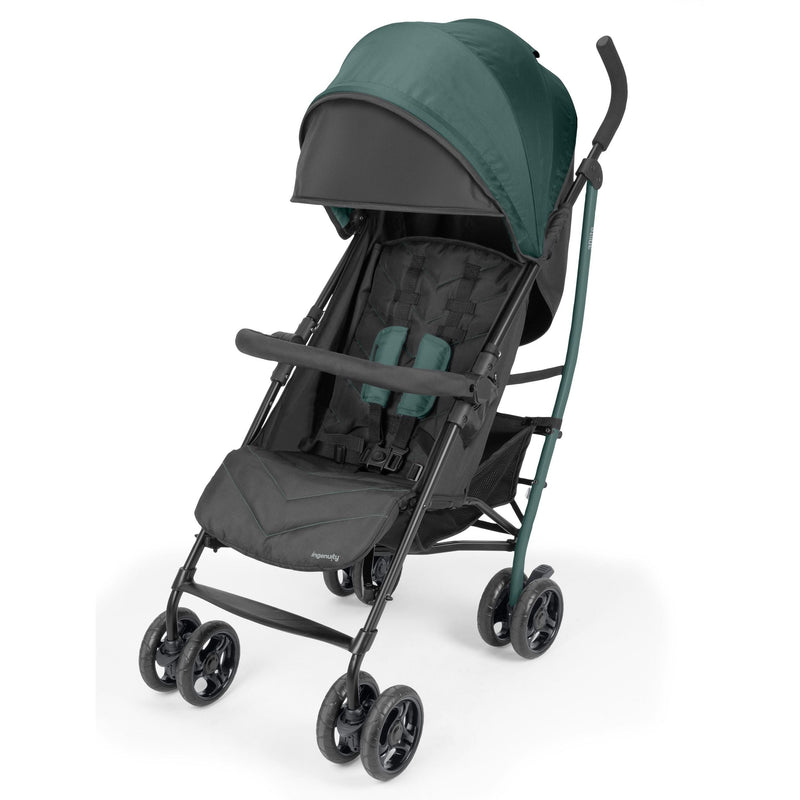 Bright Starts 3DLITE Jewel Stroller with Armbar, Green Q8