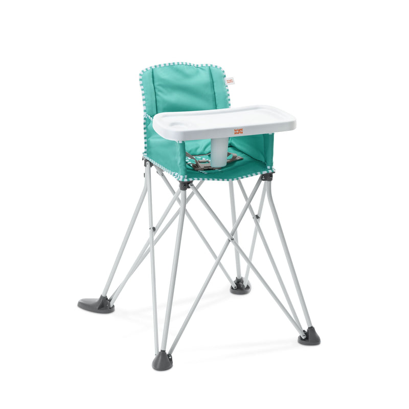 Bright Starts Pop 'N Dine Portable High Chair, Teal V1