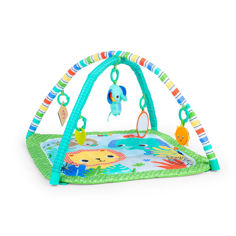 Bright Starts Wild Wiggles Activity Mat with Toy Bar A9