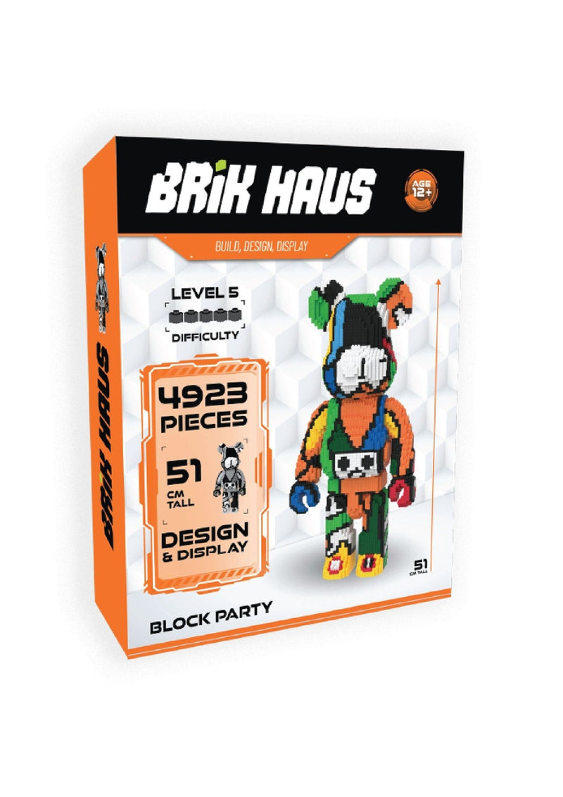 Brik Haus Block Party Construction Set, Large D0