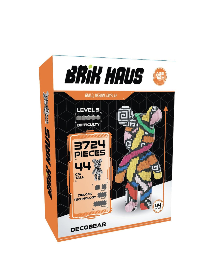 Brik Haus Decobear Construction Set, Medium P1