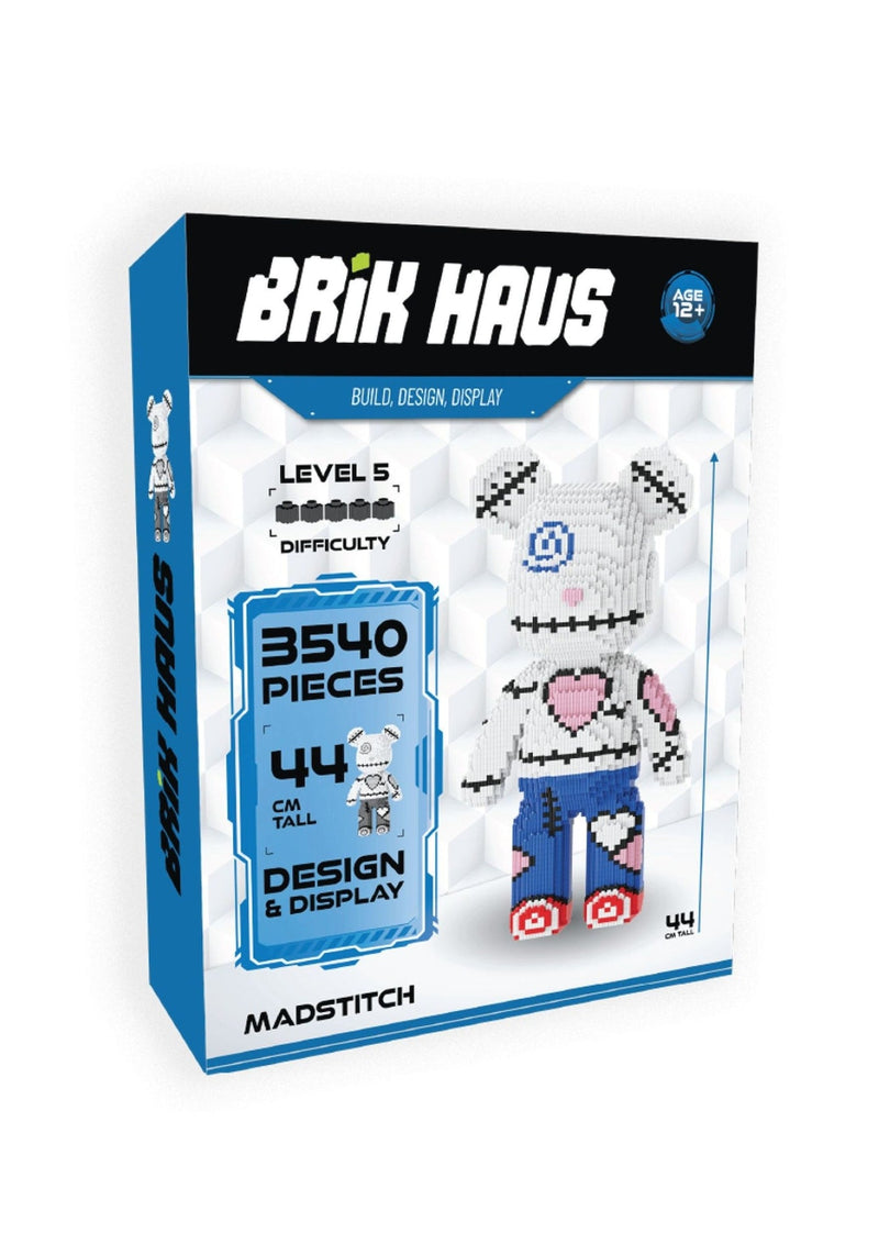 Brik Haus Madstitch Construction Set, Medium K9