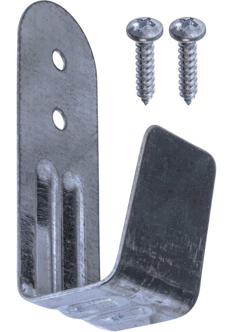 Buildex Square Hooks, Carbon-Steel and Zinc-Plated, 55-lb Capacity, 5-pk H8