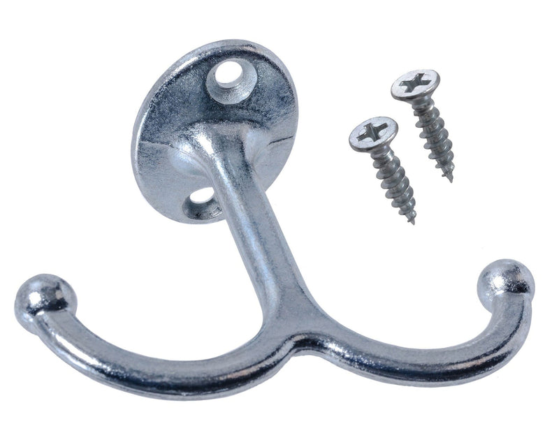 Buildex Undershelf Hook, Zinc Alloy and Zinc-Plated Hooks L7
