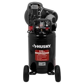 Husky 30 Gal. 175 PSI Oil Lubed Belt Drive Portable Vertical Electric Air Compressor C304H G9