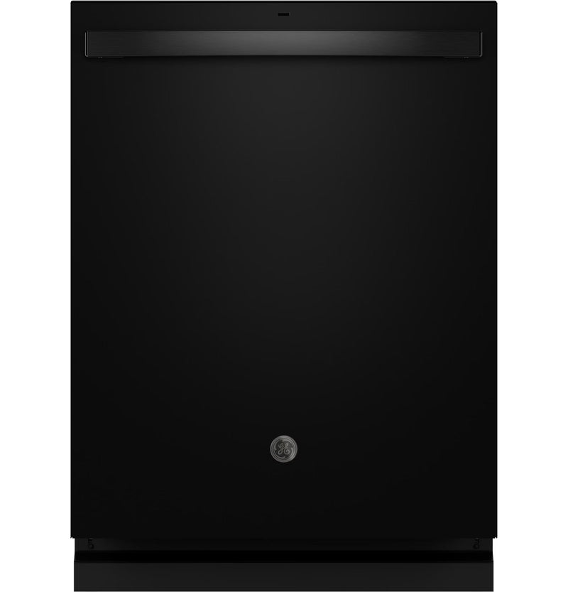 GE Top Control with Stainless Steel Interior Dishwasher with Sanitize Cycle GDT670SFVDS J7