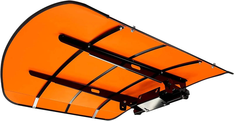 Tractor Canopy Orange Compatible with All ROPS 48 X 52 Equipped Tractors with a 2 x 2 or 2 x 3 ROPS (Will Add About 4 to The Height of The Tractor) Tractor Sun Canopy Sunshade U9