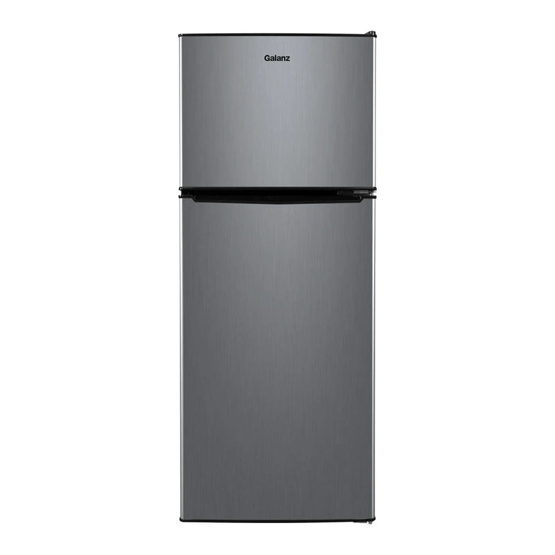 4.6. Cu ft Two Door Mini Refrigerator with Freezer, Stainless Steel G1