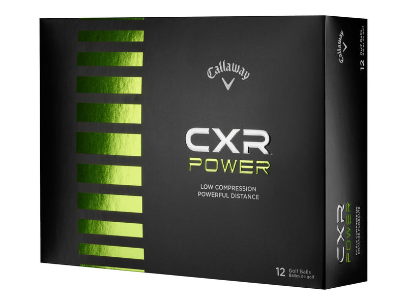 Callaway CXR Power Golf Ball, White, 12-pk H2