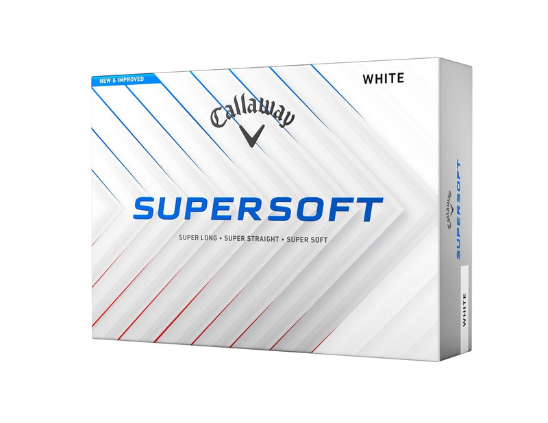 Callaway Golf SuperSoft Golf Balls, 2025 Version, White, 12-pk V5