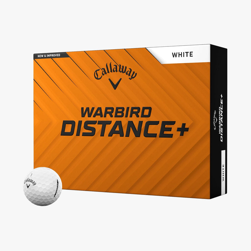 Callaway Warbirds Distance+ Golf Balls, White, 12-pk I6