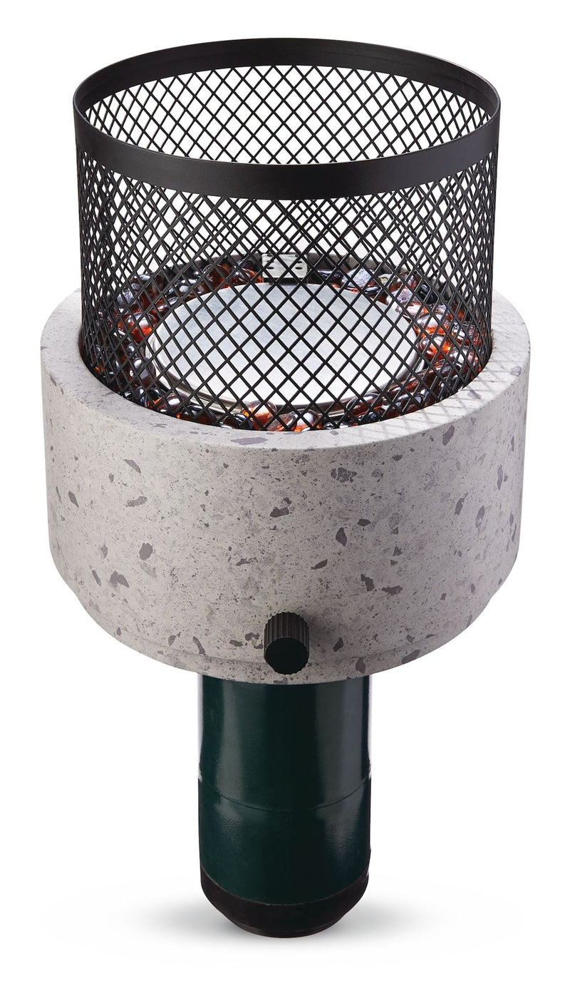 CANVAS Cinder Round Outdoor Tabletop Gas Fire Pit, 11,000 BTU V5