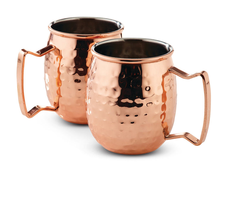 CANVAS Copper-Plated Stainless Steel Mug Set, 15-oz, 2-pc D0