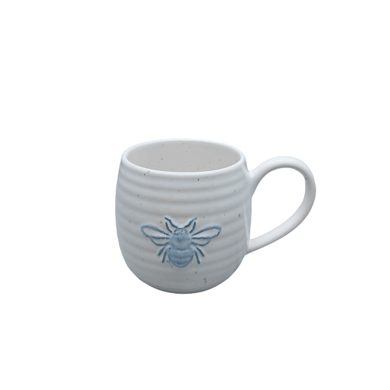 CANVAS Durable Stoneware Bee Mug, White, 14-oz B4