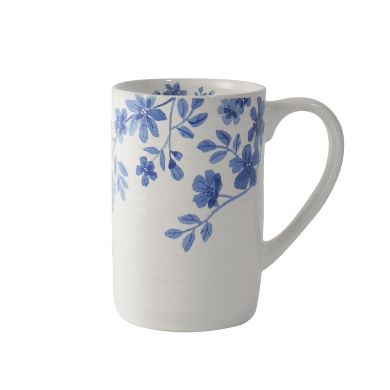 CANVAS Flower Stoneware Mug, 15-oz A6