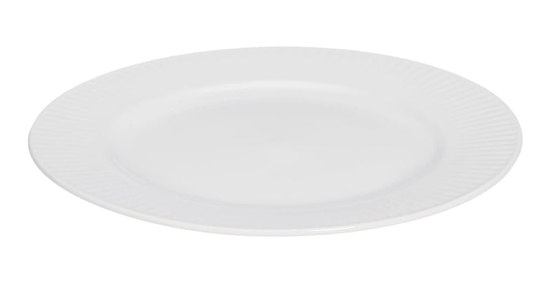 CANVAS Highbury Ribbed New Bone Salad Plate, 1-pc, White Q3