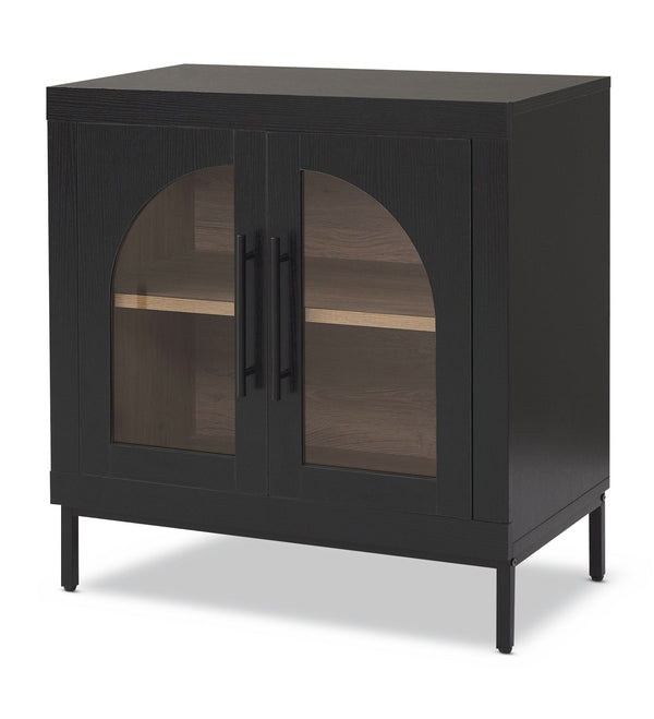 Canvas Hinton Cabinet, Black H2