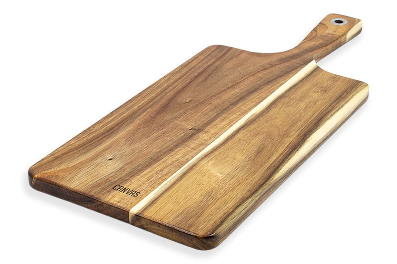 CANVAS Long Acacia Wood Serving Paddle with Handle, 17.5-in H4