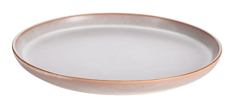 CANVAS Reactive Glaze Dinner Plate, 1-pc, White A0