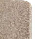 Canvas Scottie Modern Fabric Dining Chair, Dark Grey