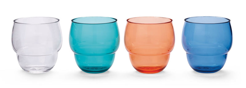 CANVAS Stacking Bubble Glass Set, BPA Free, Dishwasher Safe, Stackable D8