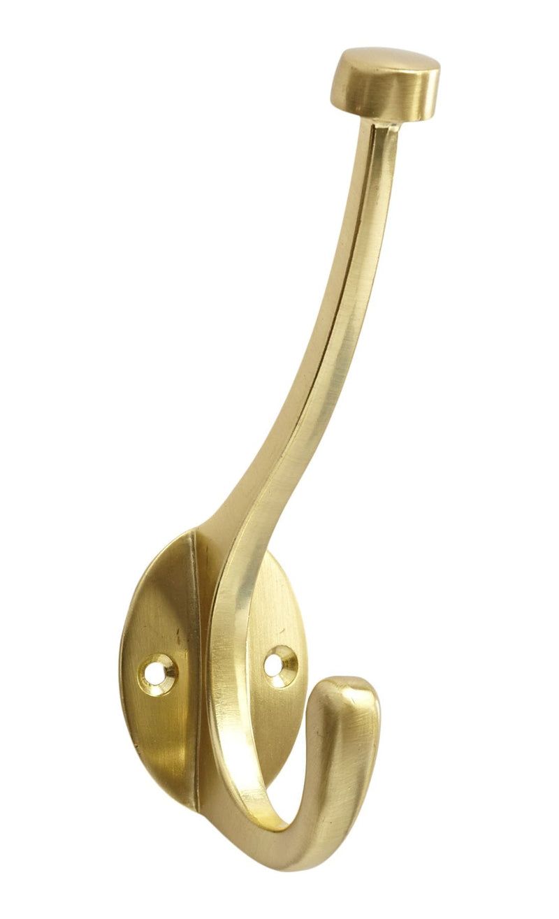 CANVAS Stainless Steel Single Pill Top Hook, Brass R9