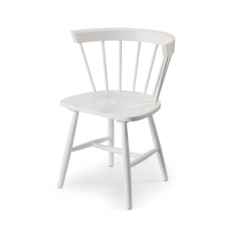 CANVAS Windsor Dining Chair, White T9