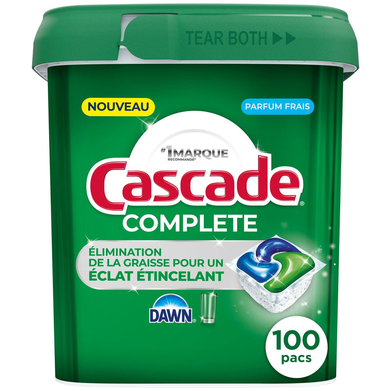 Cascade ActionPacs Complete Fresh Dishwasher Pods, 100-pk B2