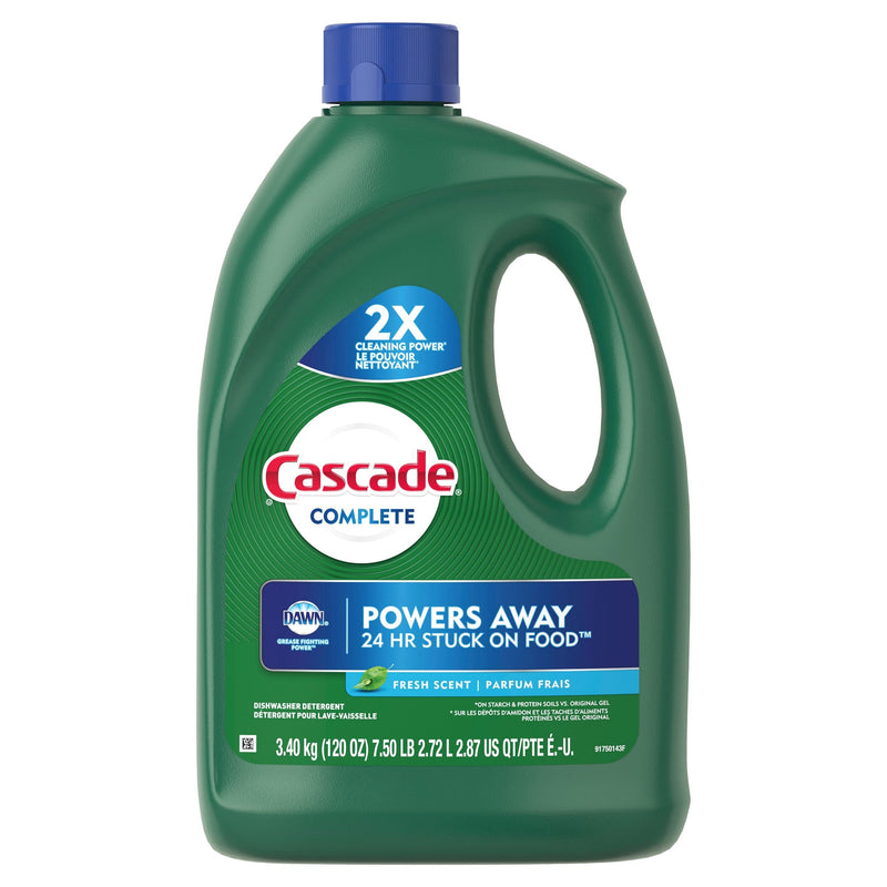 Cascade Complete Gel Dishwasher Detergent, 3.4-kg Z4