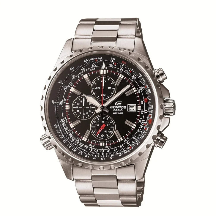 Casio Edifice Black Dial Men's Watch Y8