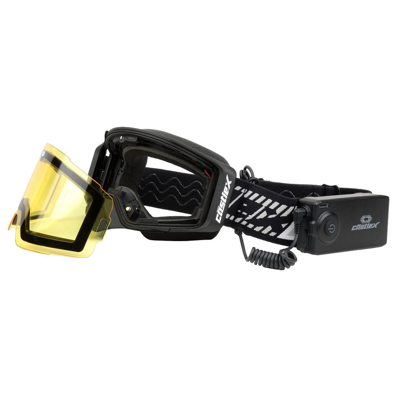 CastleX Heated Goggle Replacement Shield, Yellow Q7