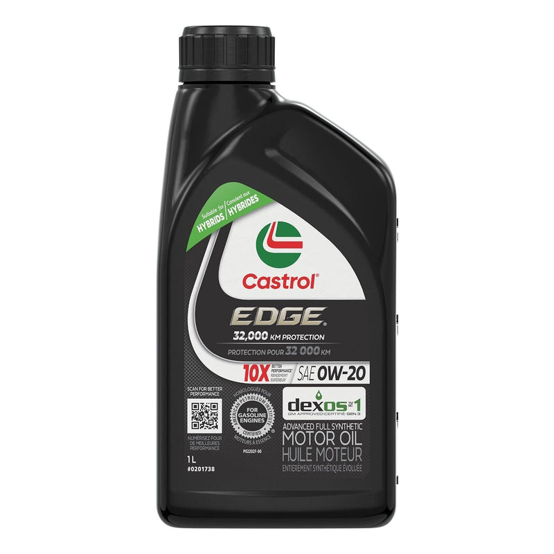 Castrol EDGE 0W20 Advanced Synthetic Engine/Motor Oil, 1-L Q0