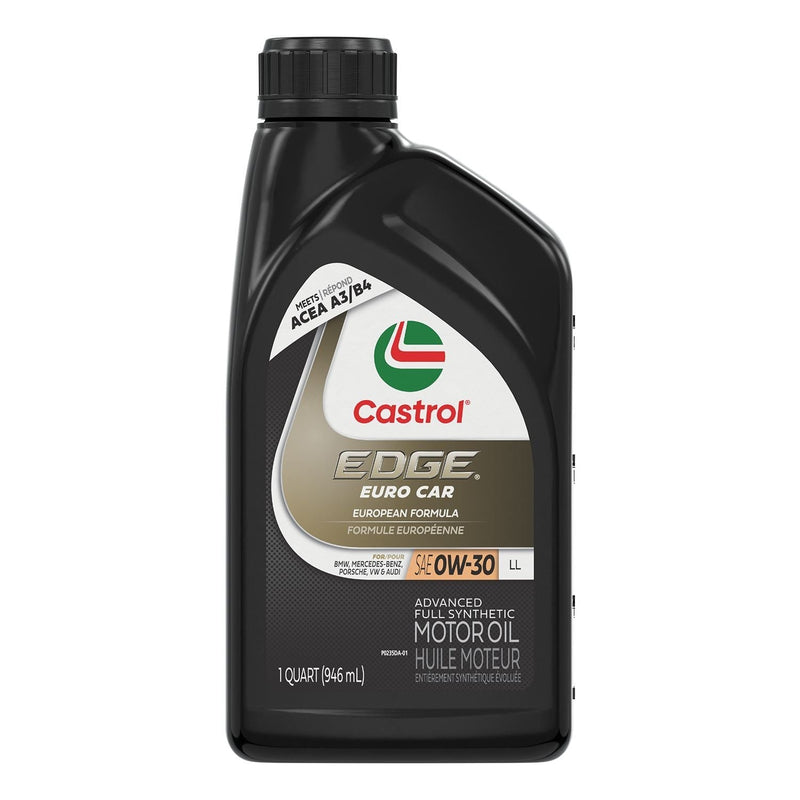 Castrol EDGE Euro LL 0W30 Advanced Synthetic Engine/Motor Oil, 946-mL N3