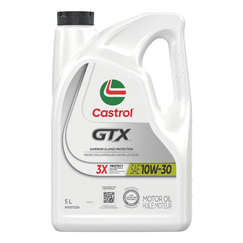 Castrol GTX 10W30 Conventional Engine/Motor Oil, 5-L Y2