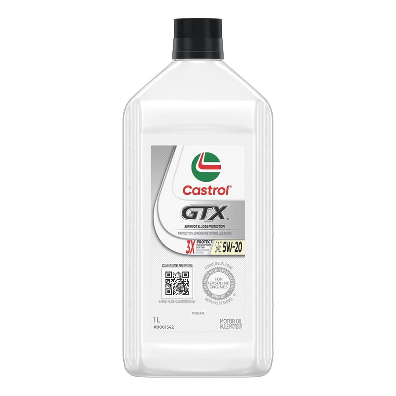 CastrolGTX 5W20 Conventional Engine/Motor Oil, 1-L M5