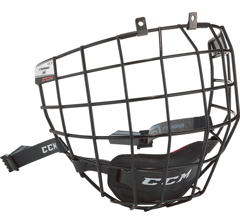 CCM 580 Senior Hockey Cage Mask, White F0