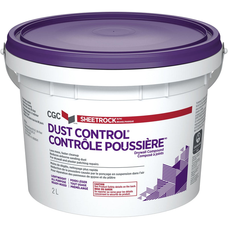 CGC Sheetrock Dust Control Drywall Compound, Ready-Mixed A4