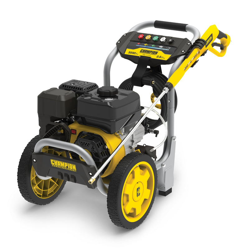 Champion Power Equipment 3200 PSI 2.5 GPM 224cc Engine Cold Water Wheeled Gas Pressure Washer A6