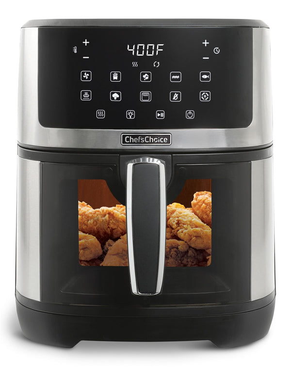 Chef'sChoice Air Fryer with LED Touchscreen Display, 7-qt E4