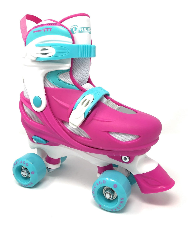Chicago Skates Kids' Adjustable Roller Skates, Pink B0