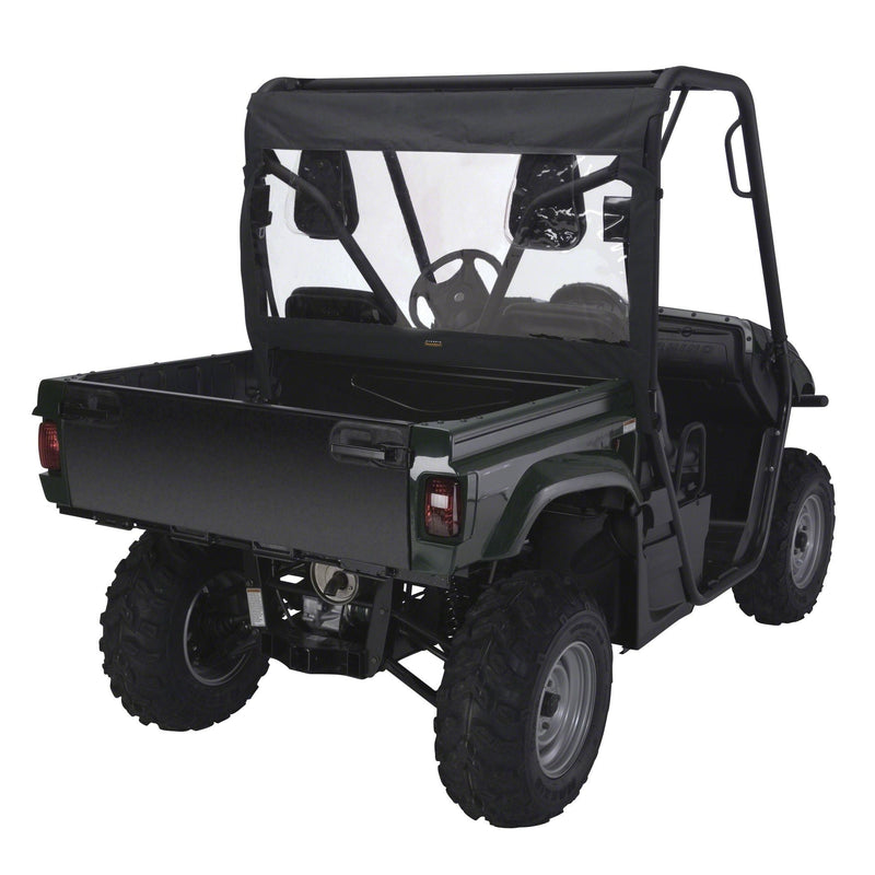 Classic Accessories 78657 QuadGear UTV Rear Windshield for Polaris Ranger, Black N5