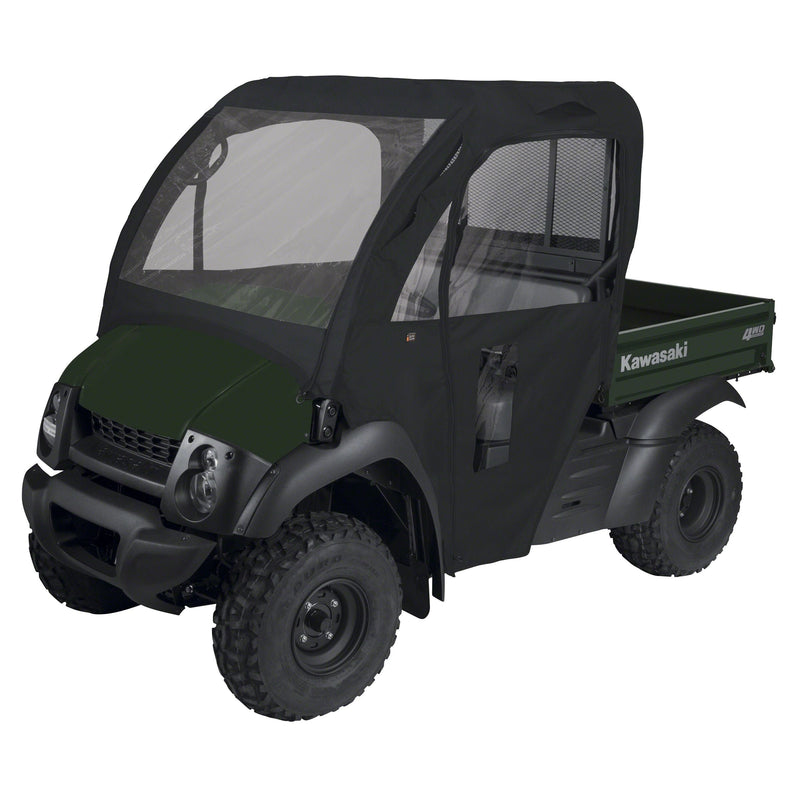 Classic Accessories QuadGear UTV Cab Enclosure, Fits Kawasaki Mule 600 & 610, Black A5