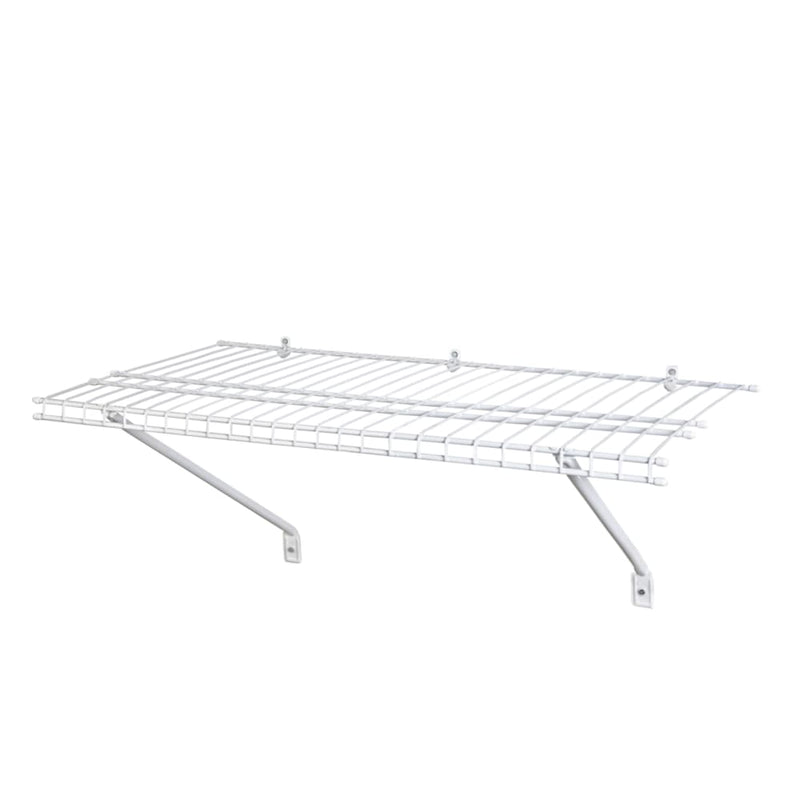 ClosetMaid Linen Wall Shelf Kit/Wire Closet Shelving, Assorted Sizes R5