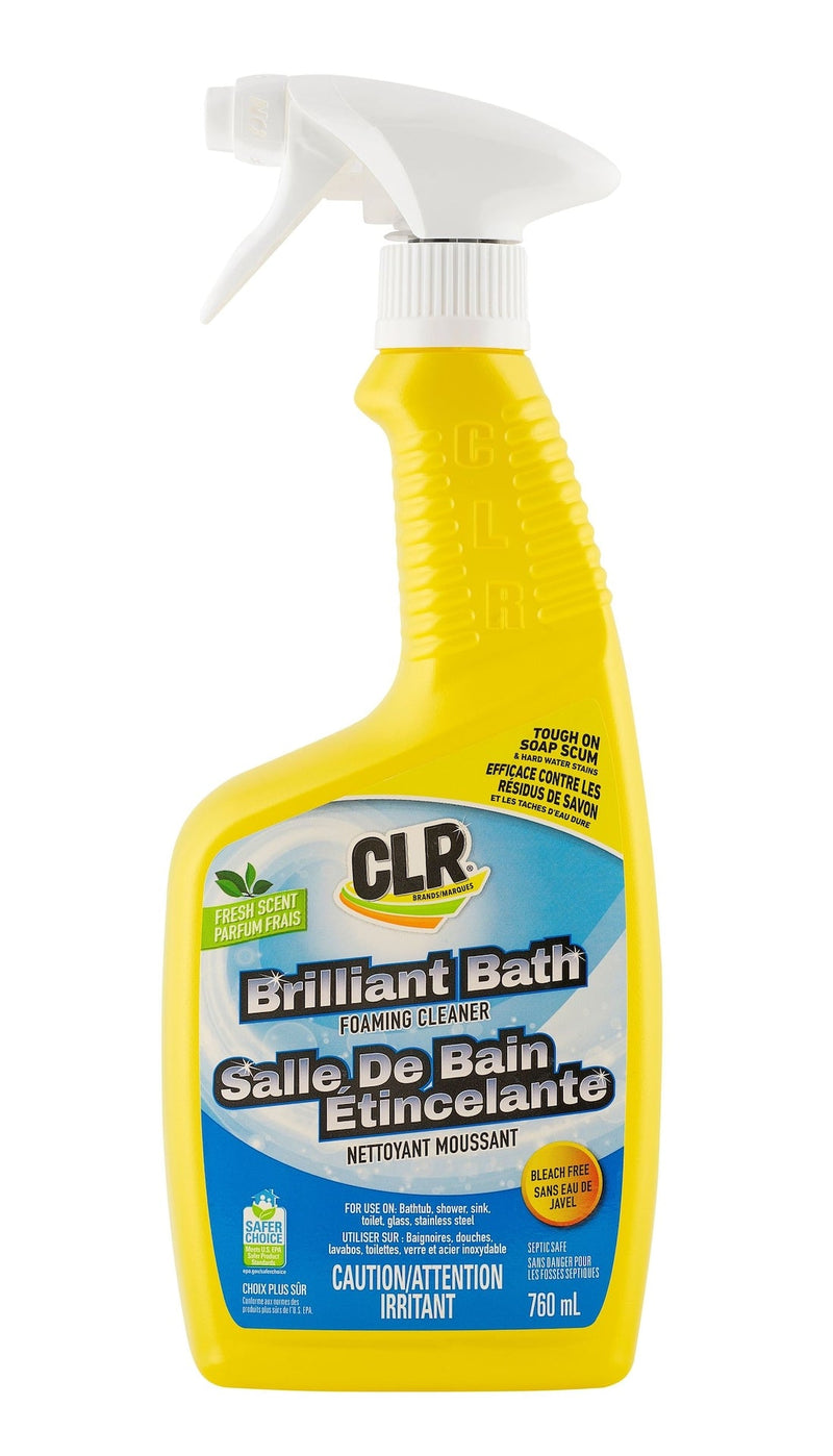 CLR Brilliant Bath Foaming Action Cleaner, 760 mL C9