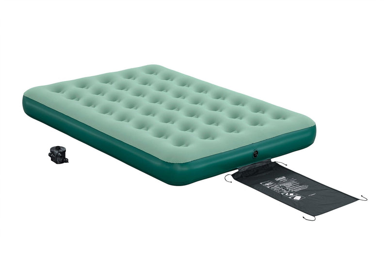 Coleman QuickBed Single-High Airbed, Air Mattress with Pump, Double Y9