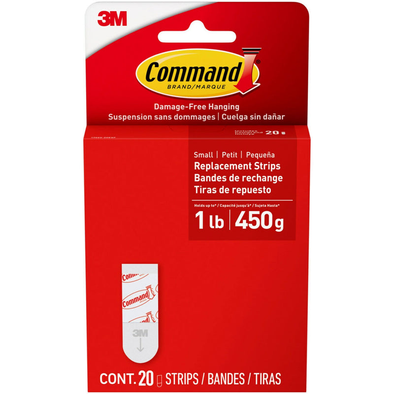 Command 20-Piece 1-lb White Small Damage Free Foam Replacement Strips C3